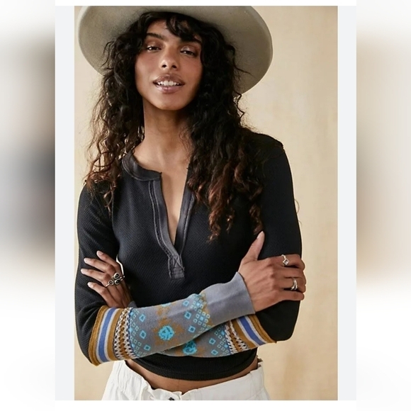 Free People Mikah Layering Cuff in Black Combo•S - Picture 10 of 13